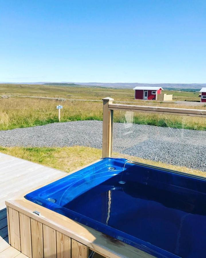 Blue View Cabin 4B With Private Hot Tub Reykholt  Dış mekan fotoğraf